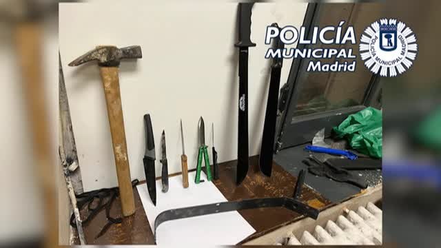 Decenas de incautaciones en el fin de semana de dispositivos contra las bandas