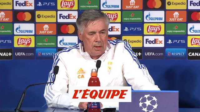 Ancelotti : «Si Karim Benzema se sent bien, il jouera» face au PSG - Foot - C1 - Real Madrid