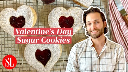 Heart-Shaped Cherry and Sugar Cookies for a Heartfelt Holiday | Save Room | Southern Living