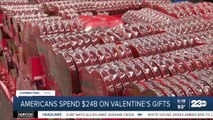 Americans spend $24B on Valentine's Day gifts