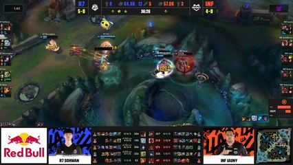 [LATAM] LoL: Rainbow7 se lleva la partida contra INFINITY