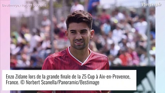 Enzo Zidane bientôt papa : il fête les six mois de grossesse de sa fiancée en photo