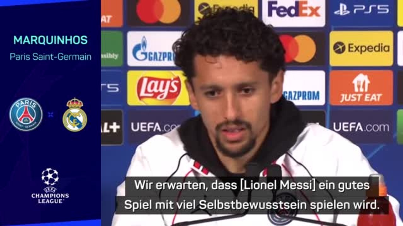 Marquinhos warnt Real: “Messi ist selbstbewusster”