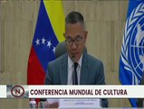 Venezuela presentó logros de la Revolución Bolivariana en Conferencia UNESCO-MONDIACULT 2022