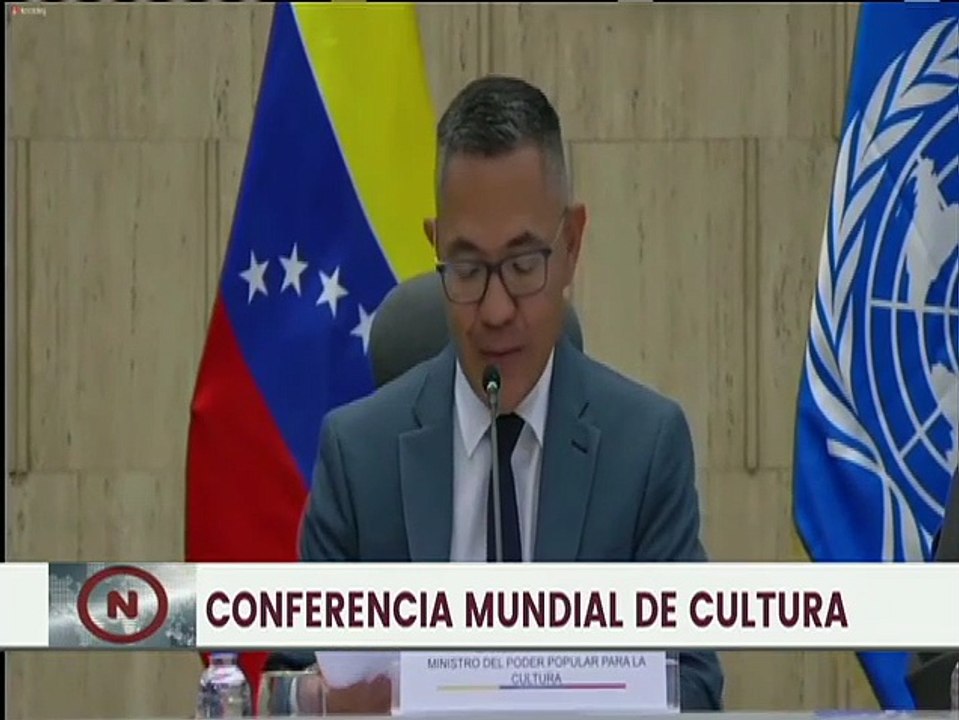 Venezuela presentó logros de la Revolución Bolivariana en Conferencia UNESCO-MONDIACULT 2022
