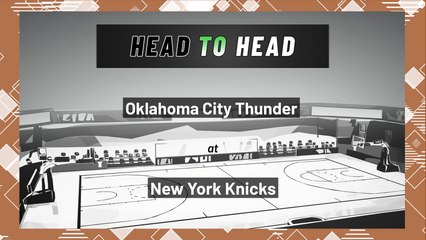 New York Knicks vs Oklahoma City Thunder: Spread