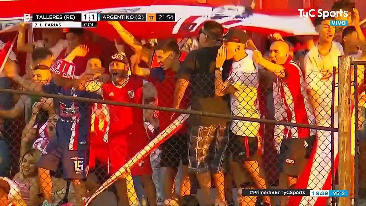 Talleres 2-2 Argentino de Quilmes - Primera B - Fecha 1