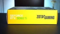 ZOTAC GAMING GeForce RTX 3060 Ti Twin Edge OC - Quick Unboxing
