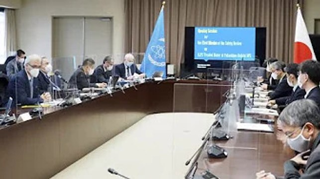 IAEA reviews water release plan from Fukushima nuclear plant