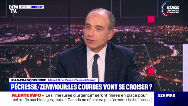 Jean-François Copé ne se dit pas surpris par l'absence de Nicolas Sarkozy au meeting de Valérie Pécresse