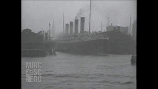 RMS Olympic Returm to Southampton 5-9-1922