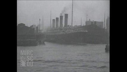 RMS Olympic Returm to Southampton 5-9-1922