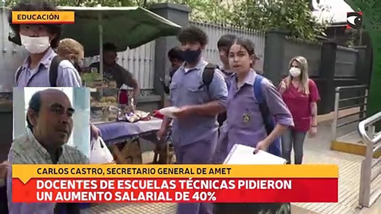 Docentes de escuelas técnicas pidieron un aumento salarial de 40%