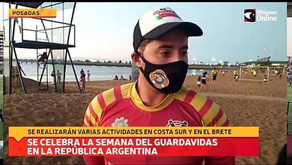 Se celebra la semana del guardavidas en la república argentina