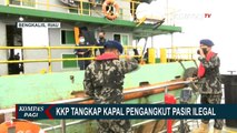 Tak Miliki Izin Operasional, Kapal Pengangkut Pasir Laut KNB 6 Ditangkap di Pulau Rupat