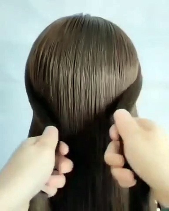 تسريحة عروس بطريقة سهلة