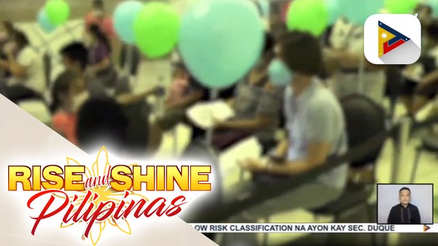 Pediatric vaccination sa Cagayan de Oro, sinimulan na; Nasa 730-K bata, target mabakunahan sa Region 10