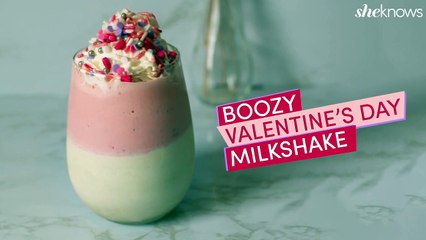 Boozy Valentine's Day Milkshake Will Get You Drunk on Love