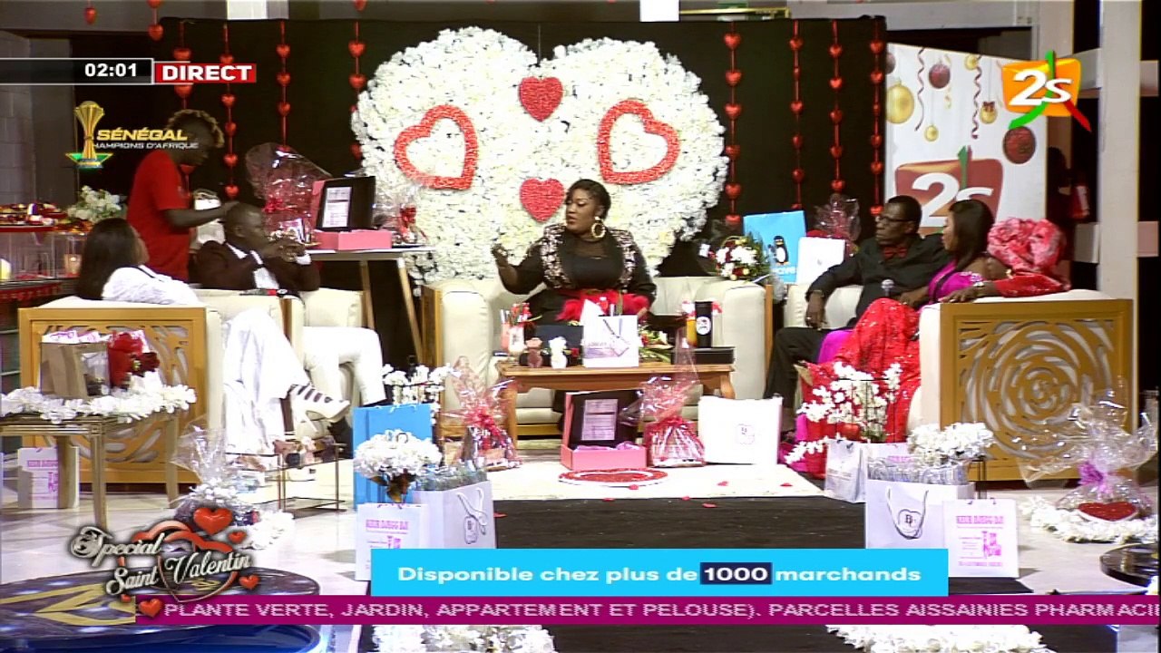 LES ACTEURS DE LA SERIE POLYGAME DANS SPECIAL SAINT VALENTIN AVEC BIJOUX NGONE | LUNDI 14 FEVRIER 2022