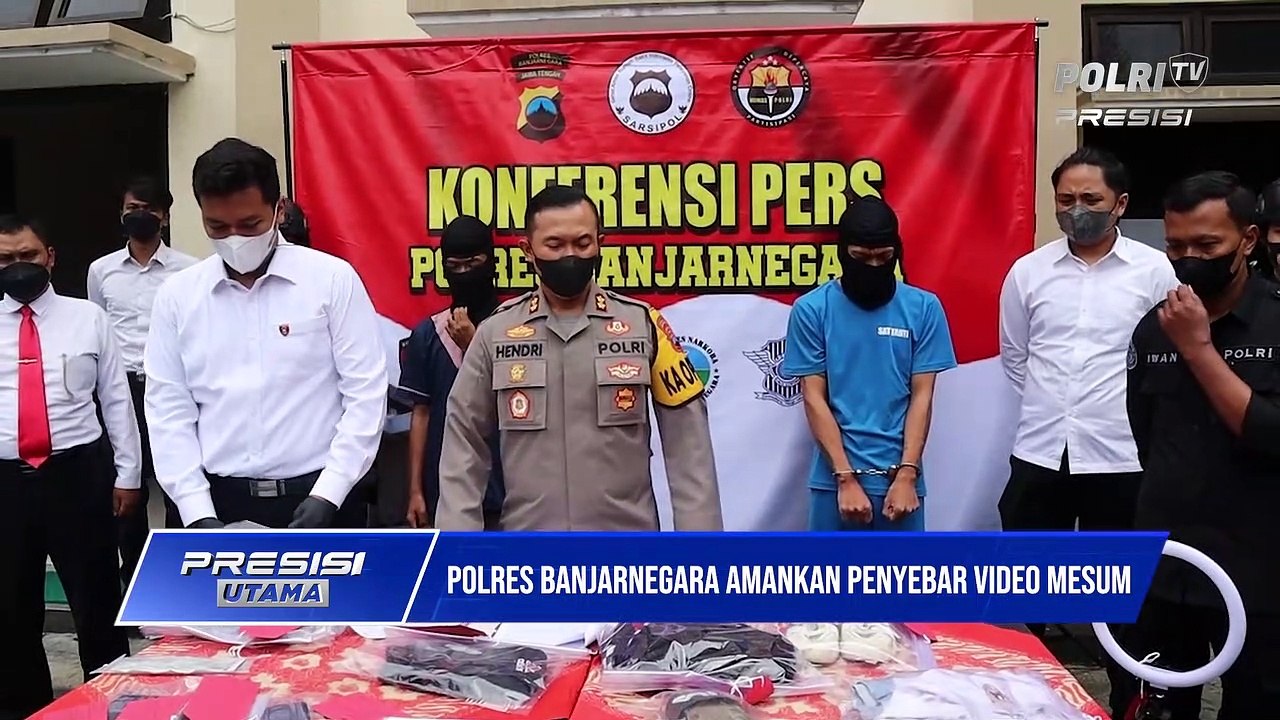 Polres Banjarnegara Amankan Penyebar Video Mesum