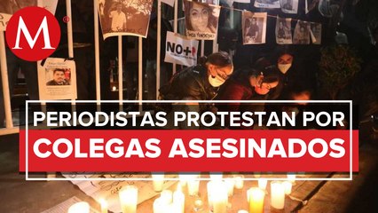 "No se mata la verdad asesinando periodistas"; realizan protestas en la CdMx