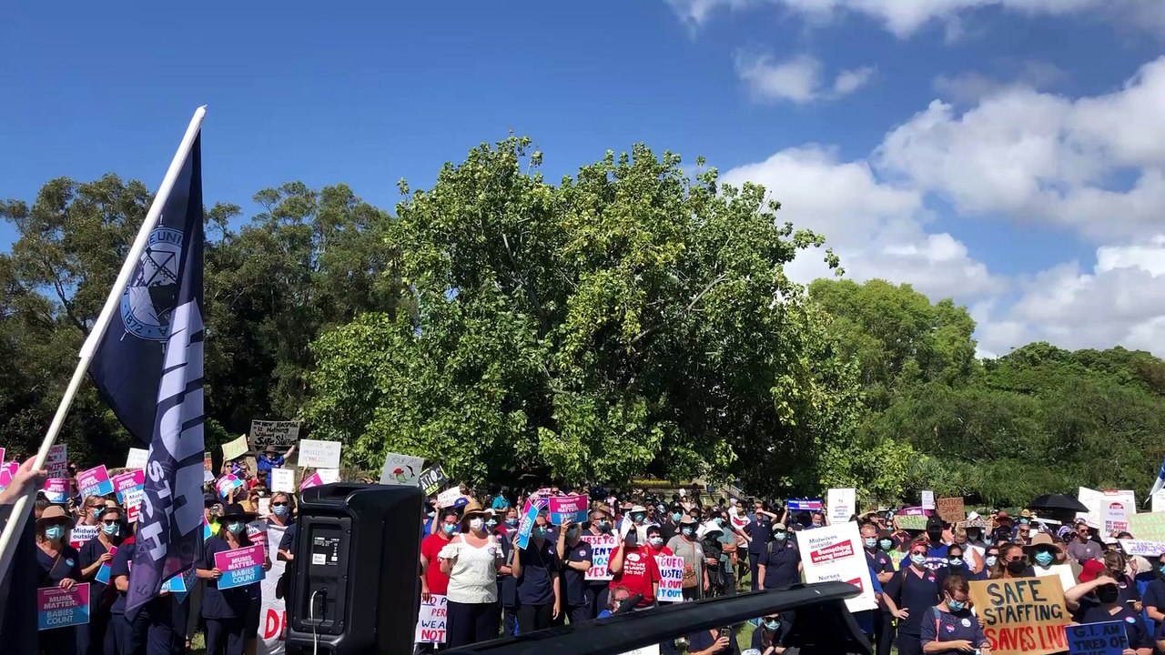 Hunter nurses walk off the job in Newcastle | Newcastle Herald | February 15, 2022