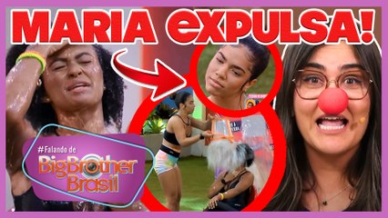 BBB22: Maria expulsa! Natália é agredida AO VIVO e Globo se faz de besta | Jogo da Discórdia
