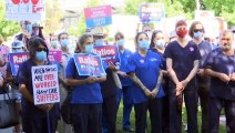 Nurses in regional NSW join strikes