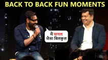 Ajay Devgn, Esha, Raashi BACK TO BACK Fun Moments Rudra Trailer Launch