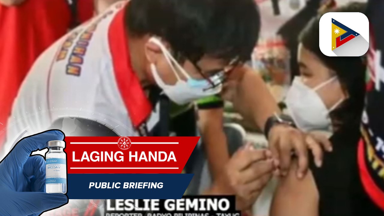Mahigit 3-K na may edad 5-11 sa Ilocos region, matagumpay na nabakunahan kontra COVID-19