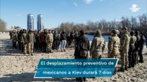 Embajada de México en Ucrania alista desplazamiento de connacionales ante tensión política