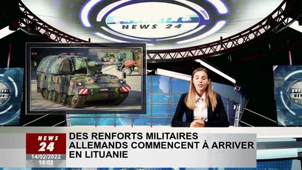 Les renforts allemands commencent à arriver en Lituanie