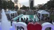 Venezuela'da 10 çifte Sevgililer Günü'nde toplu nikah kıyıldı