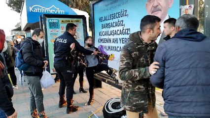 Durakta taciz kavgası