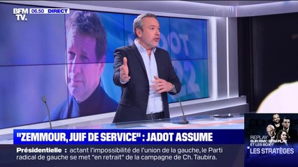 ÉDITO - "Juif de service": l'expression "détestable" de Yannick Jadot contre Éric Zemmour