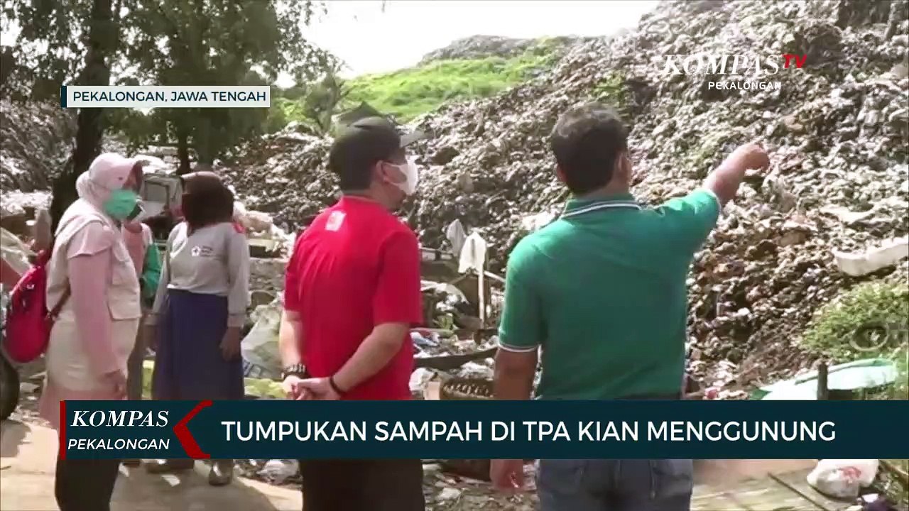 Tumpukan Sampah di TPA Kian Menggunung