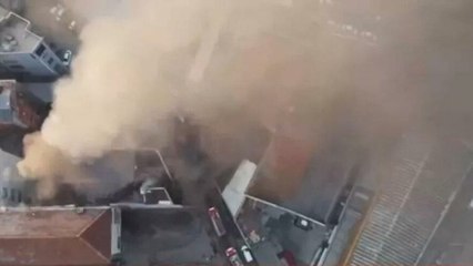 İstanbul’da korkutan yangın