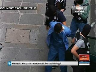 Suspek serangan keretapi dihadap ke mahkamah