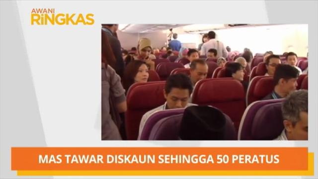 AWANI Ringkas: MAS tawar diskaun sehingga 50 peratus & ancaman laut Sulu: Nekmat jumpa Mat Sabu