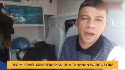 Regim Israel membebaskan dua tahanan warga Syria