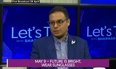 Let's Talk: May 9 - Future is Bright, Wear Sunglasses