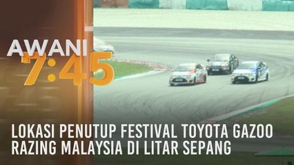 Lokasi penutup Festival Toyota Gazoo Racing Malaysia di litar Sepang