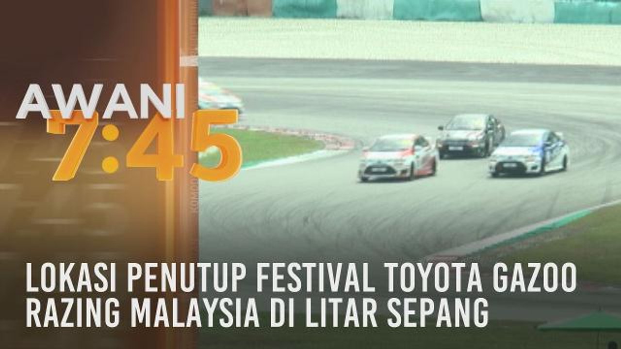 Lokasi penutup Festival Toyota Gazoo Racing Malaysia di litar Sepang