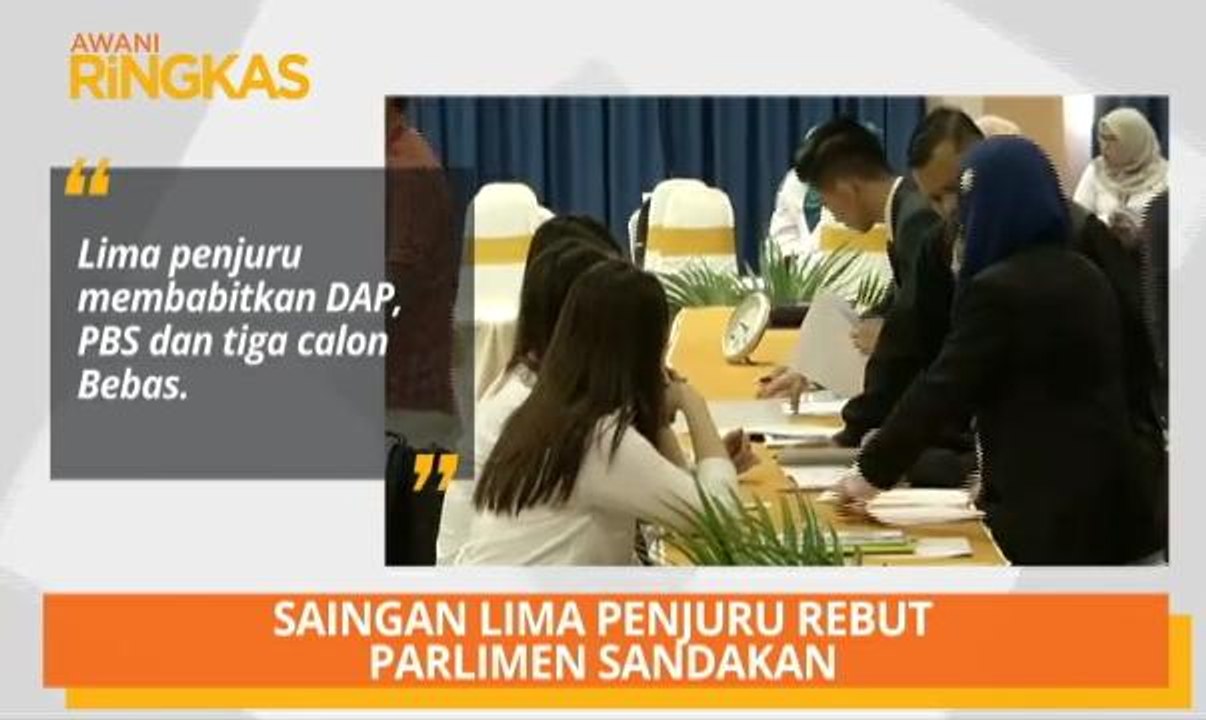 AWANI Ringkas: 5 penjuru PRK Sandakan, SPR sasar 70% keluar mengundi & polis tingkat kawalan