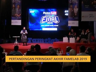 #Bualan 27 April: Pertandingan peringkat akhir FameLab 2019