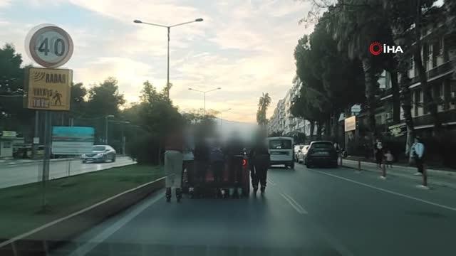 Son Dakika | Antalya'da patenli gençler ölüme davetiye çıkarttı, yaptıkları görenlere pes dedirtti