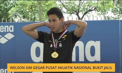 Welson Sim gegar Pusat Akuatik Nasional Bukit Jalil