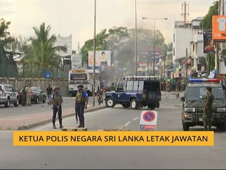 Ketua Polis Negara Sri Lanka letak jawatan
