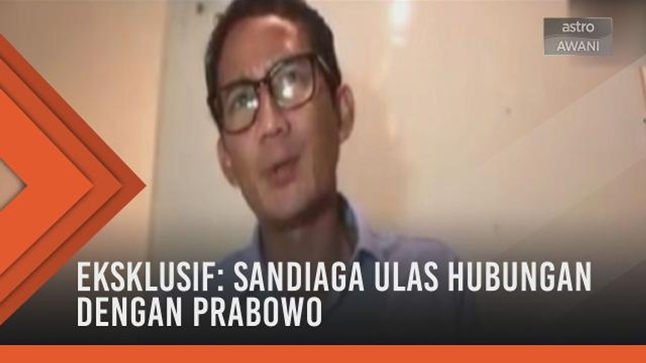 Eksklusif: Sandiaga ulas hubungan dengan Prabowo