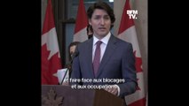 Canada: Justin Trudeau annonce le recours à la loi sur les mesures d'urgence pour mettre fin aux bl